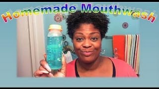 How To Make Homemade Mouthwash on a Budget [upl. by Mcspadden472]