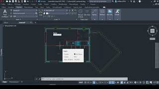 Outil CHAMP et calcul surface de pièce Autocad [upl. by Fougere557]