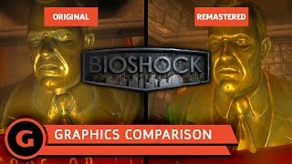 BioShock Remastered Graphics Comparison [upl. by Rehpitsirhc374]