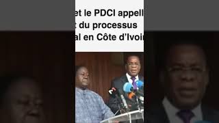 TIDJANE THIAM ET DOMINIQUE OUATTARA [upl. by Pamelina]