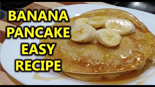 Banana Pancake Recipe  Banana Pancakes Weight Loss  Pancake Banana Recipe Easy [upl. by Giamo]