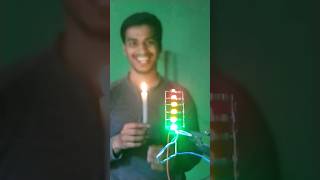 Flame Sensor 🔥 diy electronic circuit engineering led experiment diyprojects battery [upl. by Engapmahc526]