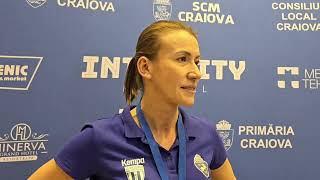 Flori Stanciu după SCMU Craiova  SCM Vâlcea 2830 [upl. by Aicella519]