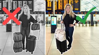 8 Little Known Travel Hacks for Flying Carryon Only Secret Packing Tips [upl. by Nysa]