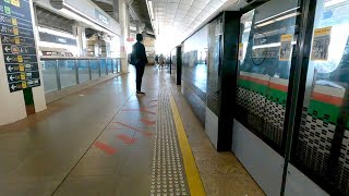 Singapore MRT ride from Woodlands to Admiralty train station [upl. by Azeel498]