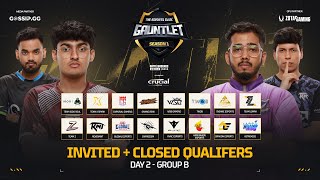 TEC GAUNTLET SEASON 1  BGMI  GROUP B  DAY 2 ft S8ULGG GlobalEsportsIn officialscoutop OrangutanTV [upl. by Ajnat]