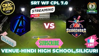 SRT CPL 70 AVENGERS vs EARTH SCORCHERS india trending CRICKUSHLIVE localtournament avengers [upl. by Riatsila]