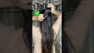 ponytail hack anmolkaur ponytail ponytailhack hairstyle hairstylehack fashion hack ytshorts [upl. by Mazel]