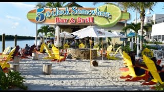 5 o´Clock Somewhere Bar amp Grill Hollywood Fl  Global Guides [upl. by Annoyik]