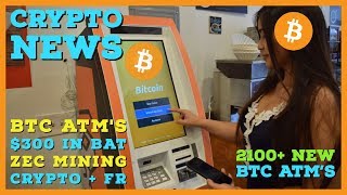 Found 300 in BAT  2100 New BTC ATMs  Samsung Developing Blockchain  Mining Earnings amp Fatigue [upl. by Anesor1]