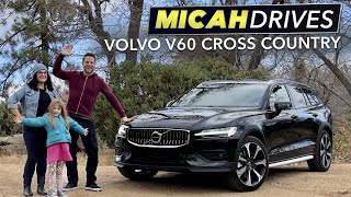 2023 Volvo V60 Cross Country  Family Wagon Review [upl. by Asehr]