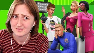 NEW SIMS PACK REACTING TO THE SIMS 4 MOSCHINO STUFF TRAILER [upl. by Emil]