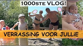 DiT HEBBEN WE NOG NOOiT GEDAAN 😱📢🎁🎁🎁🎁  Bellinga Familie Vlog 1000 [upl. by Sineray]