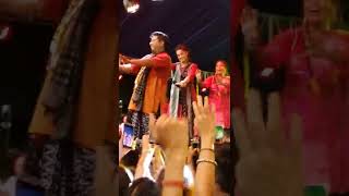 madhavas rock band bhajan janamashtmi celebration in Punjabi bagh madhavs live performance [upl. by Azzil]