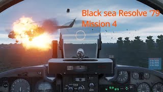 DCS World Black Sea Resolve 79 Campaign Chopper Action [upl. by Ilujna]