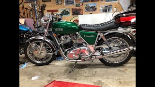 NORTON COMMANDO 750 WASSELL IGNITION SYSTEM video 131 [upl. by Eronel]