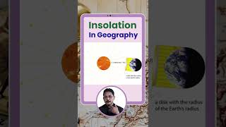 Insolation in geography shorts ytshorts geography trendingvideo [upl. by Siro]