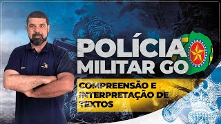 Polícia Militar de Goiás  Compreensão e Interpretação de Textos de Gêneros Variados  Prof Jota J [upl. by Ytsanyd]