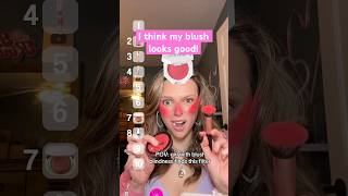 Who else loves blush pov skit povcomedy blush blushchallenge filtergame povs blushblindness [upl. by Aisemaj]