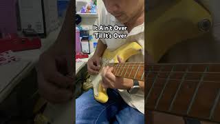 It Ain’t Over ‘Til It’s Over by Lenny Kravitz Guitar Solo Cover [upl. by Grosvenor154]