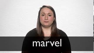 How to pronounce MARVEL in British English [upl. by Magree]