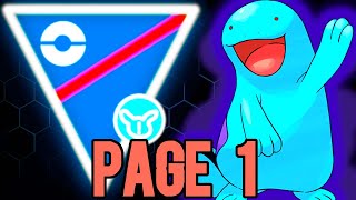 Page 1 Leaderboard META TEAM in Great League Remix  Pokémon GO Battle League [upl. by Grannie758]