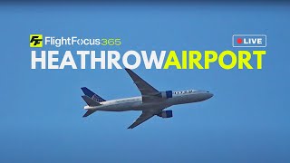 Heathrow Airport Live  Monday 8th April 2024 [upl. by Minabe]