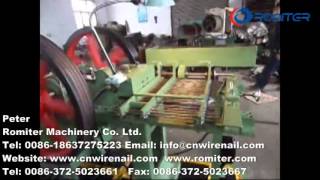 Spoke Header Hammer Making MachineRomiter Machinery [upl. by Cirenoj]