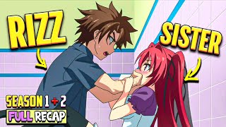 🏮Rizz Guy Make his Sister to Fall in Love with Him🍀 The Testament of Sister New Devil Anime Recap [upl. by Abner]