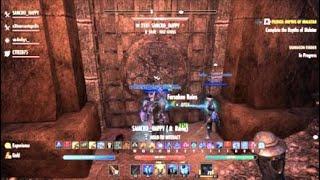 Eso Unhallowed Grave Trifecta Necro Tank Pov [upl. by Specht903]