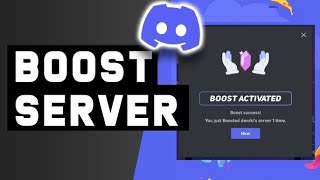 HOW to get FREE Discord server boosts in 2024 best method [upl. by Dosi129]