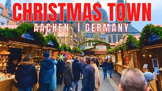 🎄AACHEN CHRISTMAS MARKET TOUR  Kerstmarkt Aken Duitsland 🇩🇪 [upl. by Esli444]