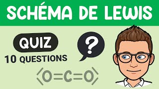 SCHÉMA DE LEWIS 🔟🔟 Quiz pour réviser  Lycée [upl. by Lounge158]