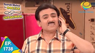 Taarak Mehta Ka Ooltah Chashmah  Episode 1738  Full Episode [upl. by Amata]