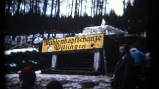 Skispringen Willingen 1971 auf der alten Mühlenkopfschanze [upl. by Nrubloc]