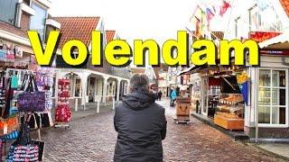 Walk Along VOLENDAM FC Netherlands  Tourism Places in Holland Belanda HD [upl. by Nosdivad]