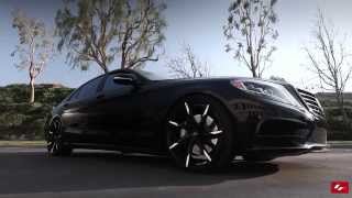 2014 Mercedes S550 on 22quot Lexani Forged Wheels Pt 2 [upl. by Relyuc]