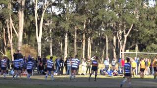 Riverview v Scots 1stXV 2131 2014 GPS rugby r5 [upl. by Lekzehcey492]