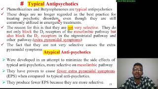 14 Medicinal Chemistry of Typical amp Atypical Antipsychotics  Antiepileptics شرح بالعربي [upl. by Bandler]