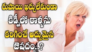 రూపాయి ఖర్చులేకుండా కిడ్నీలో రాళ్ళను కరిగించే అద్భుతమైన ఔషదం   best solution for kidney problem [upl. by Audley]