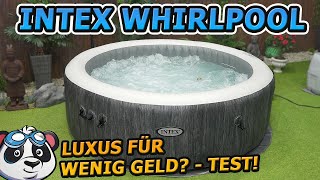 Intex Whirlpool Grewyood Purespa Deluxe im Test Taugt der was [upl. by Sisxela432]