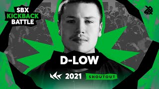 Dlow  Dímelo  SBX KICKBACK BATTLE 2021 [upl. by Bruni155]