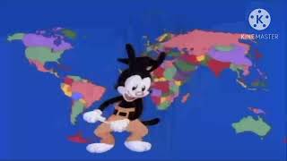 Yakko World  Countries colonized by British [upl. by Ardelis]