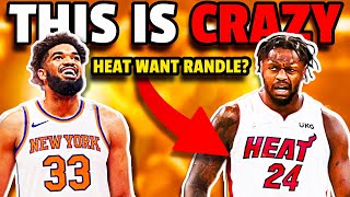 Miami Heat NEARLY TRADED for Julius Randle  Reaction to Karl Anthony Towns Trade to Knicks [upl. by Dunston]