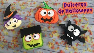 Dulceros súper tiernos de Halloween  Chuladas Creativas 🎃 Halloween DIY [upl. by Nair852]