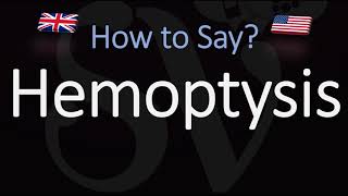 How to Pronounce Hemoptysis CORRECTLY Meaning amp Pronunciation [upl. by Asiram632]