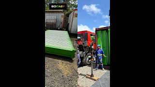 Lastest arrival Folding container house shorts freight folding container house [upl. by Earlene163]