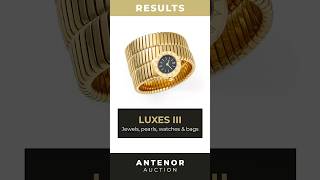 Results LUXE III auction antenorauction jewelrylover jewelryaddict jewelrydesign brussels [upl. by Daniell]