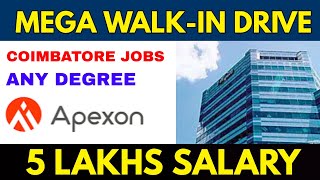 coimbatore jobs 2024  Mega WALKIN Drive for freshers and Experience  2024 jobs  Enge Velai [upl. by Eniamrej]