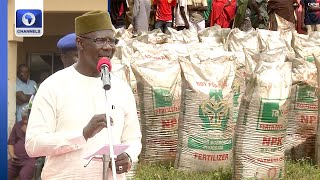 North Central Nasarawa Farmers Get Fertiliser MOPOL Base In Plateau  More  Newsroom Series [upl. by Akinam662]